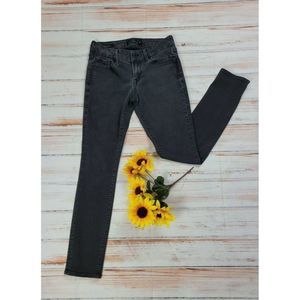 Lucky Brand Lolita Skinny Jeans Women's Size 02/26 Black Denim